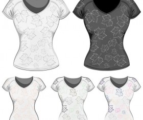 Clothes template design vector 11