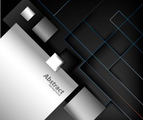 Squares concept vector background