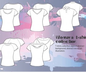 Clothes template design vector 02