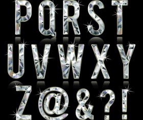 Funny alphabets creative design vector 05