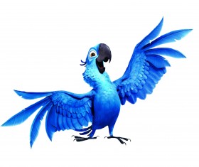 Animal Heroes cartoon icon set 18