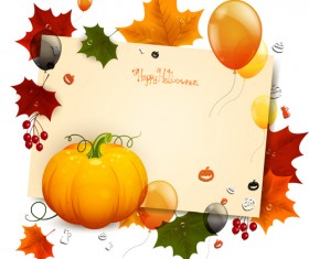 Autumn Harvest backgrounds vector 03