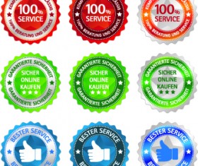 Best Sticker label vector 03