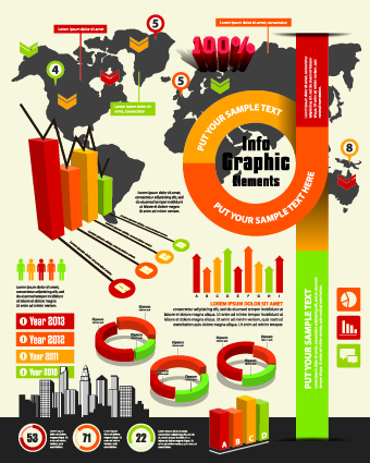 Business Infographic creative design 302