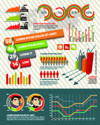 Business Infographic creative design 305