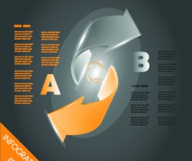 Business Infographic creative design 348