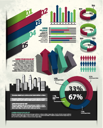 Business Infographic creative design 376