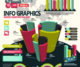 Business Infographic creative design 380