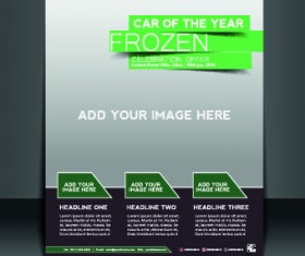 Business flyer and brochure cover design vector 84