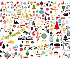 Christmas adornment vector design 02