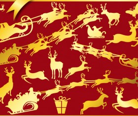 Christmas adornment vector design 06