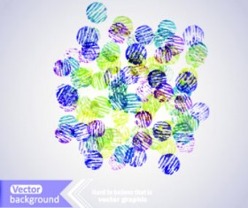 Drawing Elements vector background 01