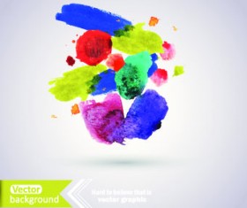 Drawing Elements vector background 03