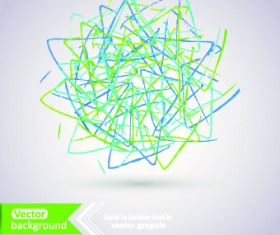 Drawing Elements vector background 05