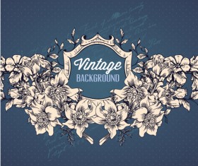 Elegant Vintage background set 09