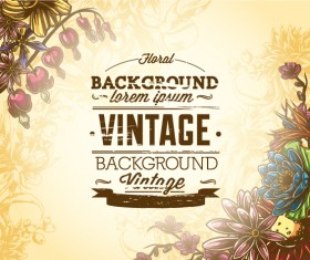 Elegant Vintage background set 11