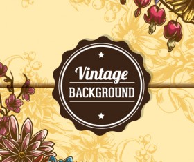 Elegant Vintage background set 15