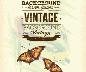 Elegant Vintage background set 22