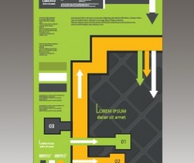 Modern Flyer design creative vector 05