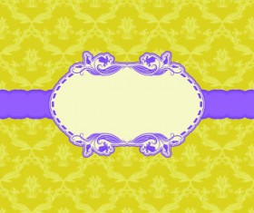 Golden frame with luxury background 04