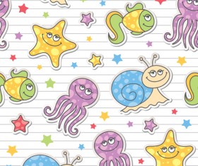 Halobios sticker elements vector