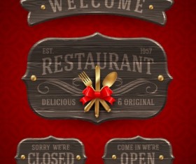 Luxurious Restaurant Cover Background 02
