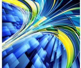 Shiny Multicolor background vector 02