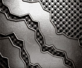 Old Metal Grunge backgrounds vector 03