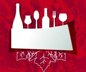 Vector Restaurant menu cover design 02