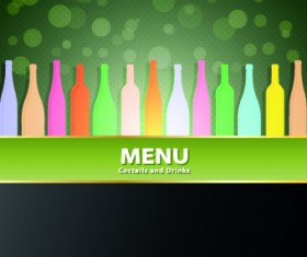 Vector Restaurant menu cover design 05