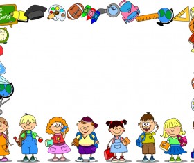 School backgrounds set 13