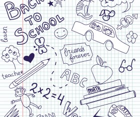 School drawn Creative vector 11