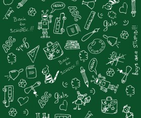 School drawn Creative vector 02