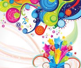 Shiny Multicolor Backgrounds art 02
