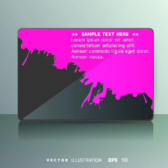 Shiny colored card design vector 01