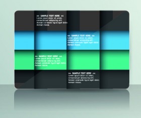 Shiny colored card design vector 04