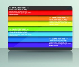 Shiny colored card design vector 05