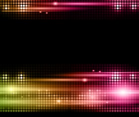Shiny dynamic backgrounds vectors 03