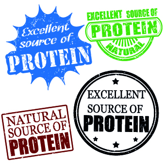 Stamp Proteins vector