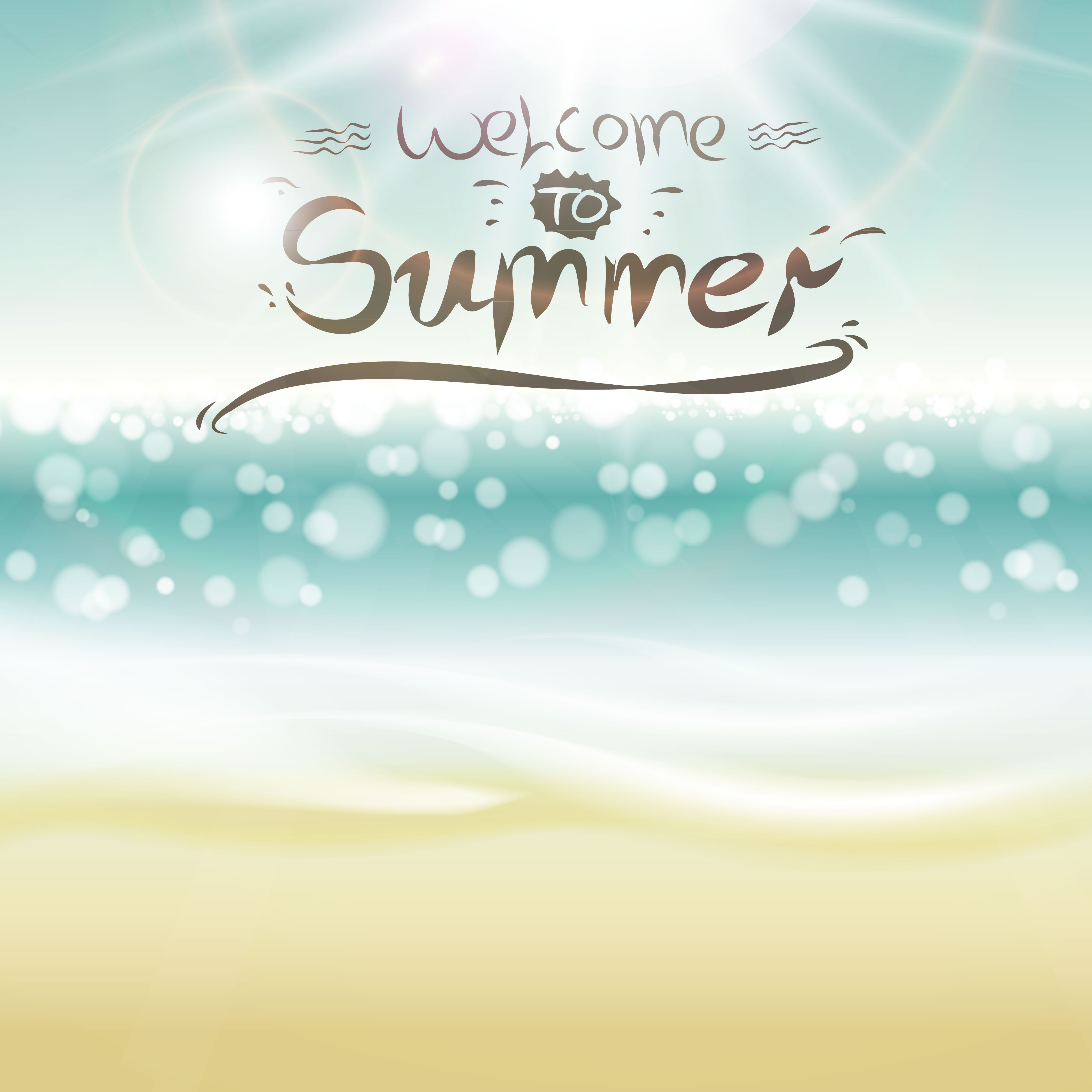 Summer Backgrounds with light vector dot 01