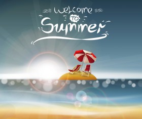 Summer Backgrounds with light vector dot 02