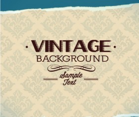 Huge collection of Vintage background vector 02