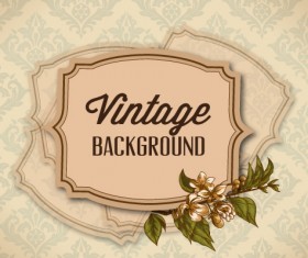 Huge collection of Vintage background vector 08