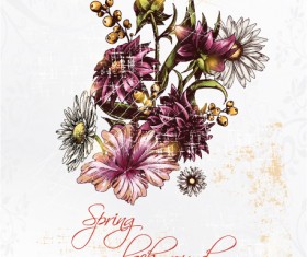 Huge collection of Vintage background vector 13