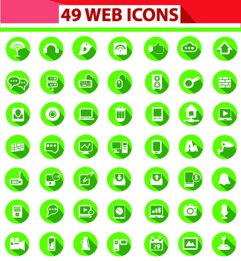 Different web icon set 03