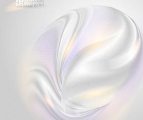 White Waves Backgrounds vector 04