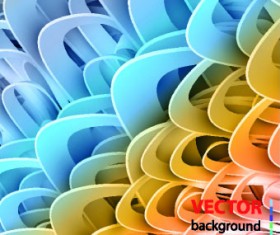 Abstract Color bar background vector 01