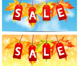 Creative Autumn sale design vector 02
