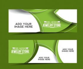 Stylish elements banners vector 03