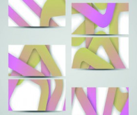 Creative Abstract cards vector 03